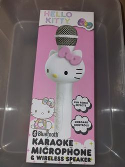 Hello Kitty Bluetooth Karaoke Speaker