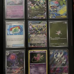 Pokemon cards IRs , full arts , EX and more!