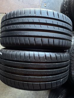 Pair of 245 35 20 Michelin Pilot sport 4s tires