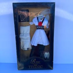 Rare Titanic rose elevator dress