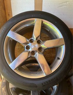 2015 Camaro polished aluminum wheels