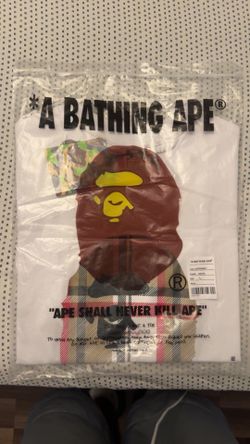 Bape Burberry Tee