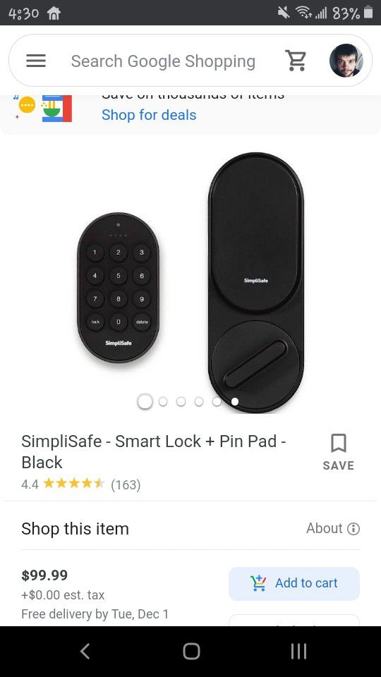 SimpliSafe Smartlock