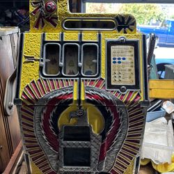 Mills War Eagle Slot Machine 5cent Elevator Type