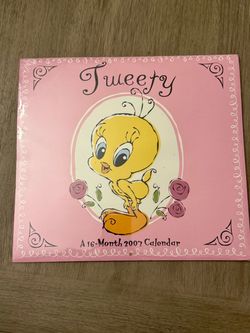 Tweety 16-Month 2007 Wall Calendar