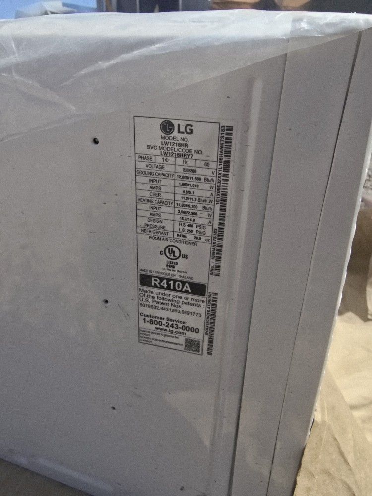 Lg Lw1216hr Window Cooler