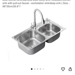 Stainless Steel Double Sink
