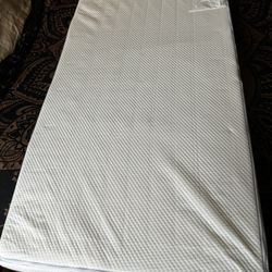 Crib Mattress + Protector + Sheets