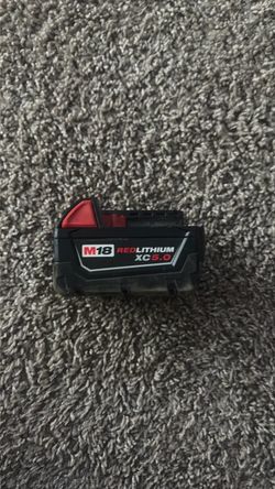 Milwaukee battery