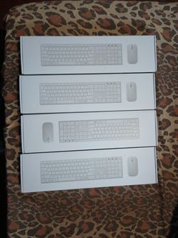 Seenda Wireless Keyboard And Mouse Get 4 For $80
