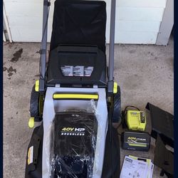 40v Hp Brushless Ryobi Lawn Mower