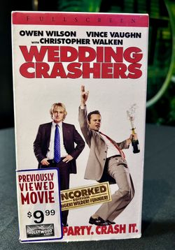 Wedding Crashers - Owen Wilson VHS