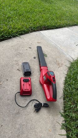 24V Cordless Leaf Blower with Battery and Charger