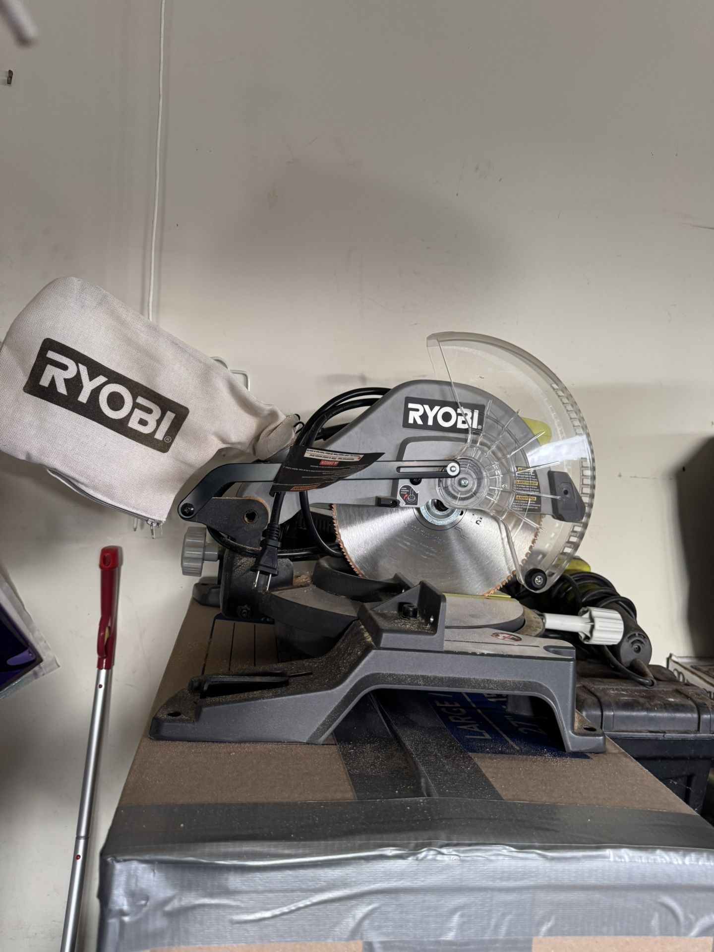 Ryobi compound Sliding Mitter Saw 10 Amp 7 1/4 Inch