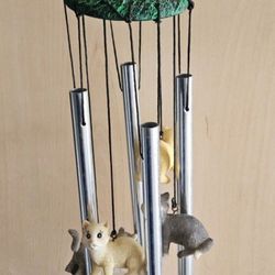 Cat Wind Chime