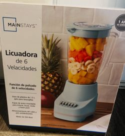 New teal 6-speed blender