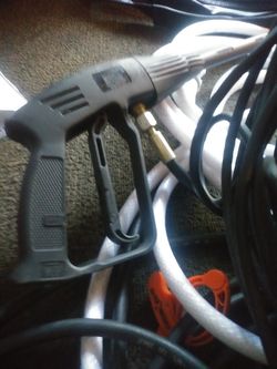 Pressure washer.