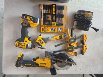 Dewalt power tools combo