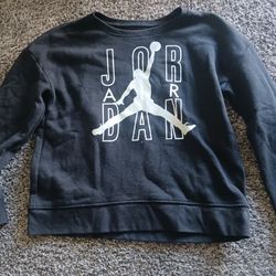 Jordan Sweatshirt Girl's Size Large (12 -13 Yrs)