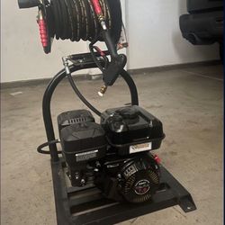 Pressure Washer With 50 Gallon Water Tank