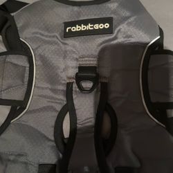New Grey Rabbitgoo Dog Harness Large 