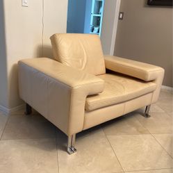 Italian Leather Chair