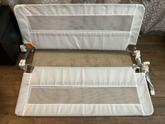 Double Sided Swing Down Bed Rail