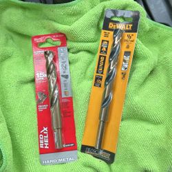 Milwaukee/DeWALT 1/2” Drill Bits