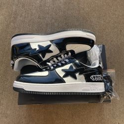 Black And White Bapestas | 11.5 Size | Not Worn | 100% Authentic | Passes StockX And Goat