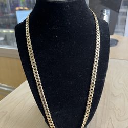 14k Cuban Link Necklace