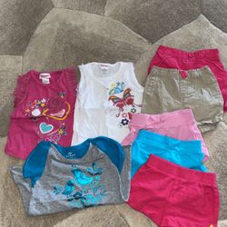 Toddler Clothes 18m Shorts, 24m Tees 