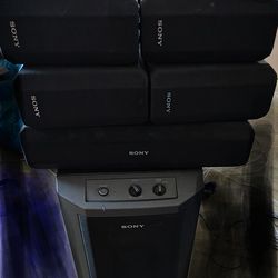 FM RECEIVER SONY INCLUDES SPEAKERS