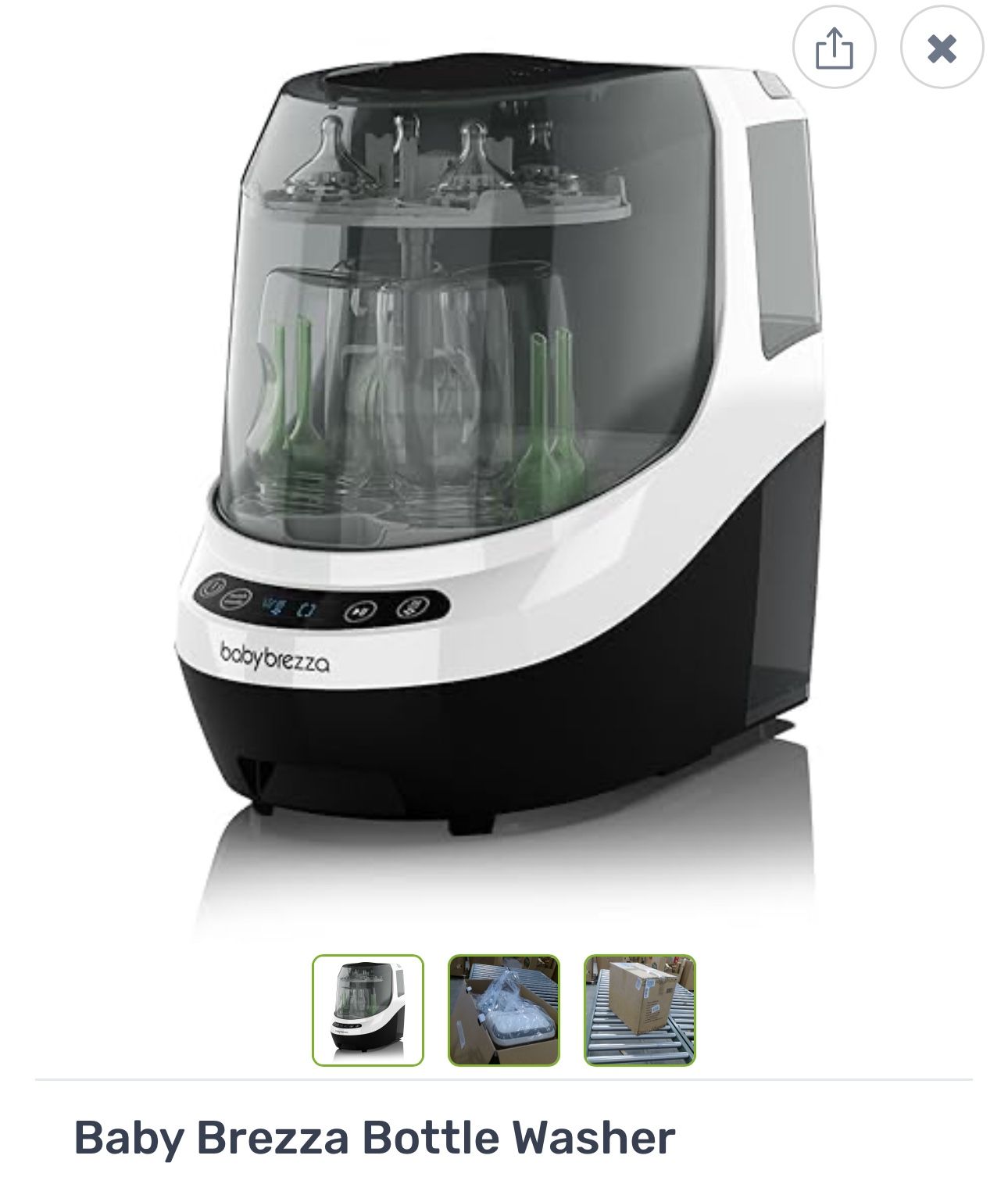 Baby Brezza Bottle Washer