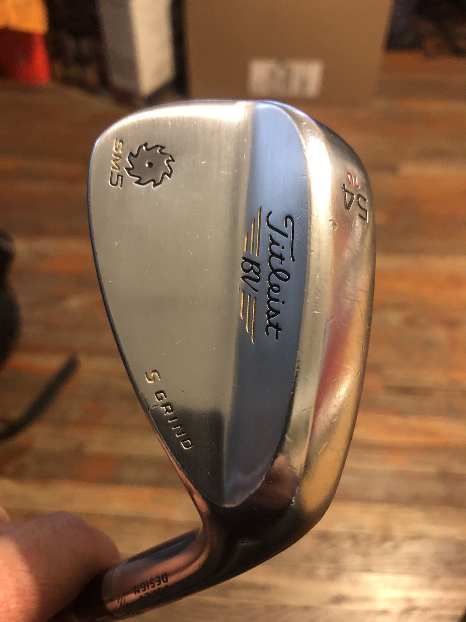 Titleist SM5 S grind 54* wedge W flex