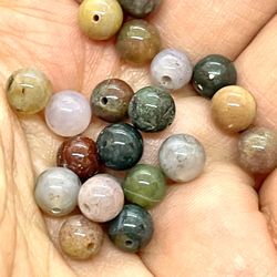 50 6mm Fancy Jasper Beads 