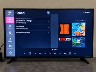 LG 50 inch smart TV