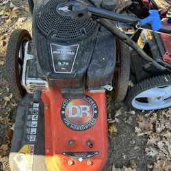 D R BRUSH MOWER