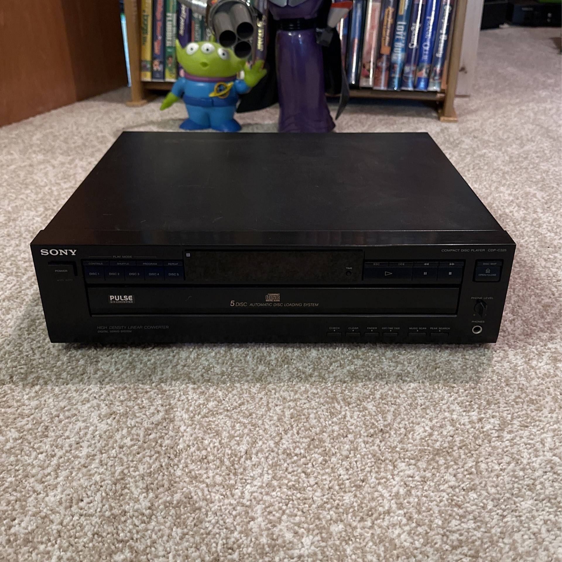 Sony CDP-C325 5-Disk CD Changer