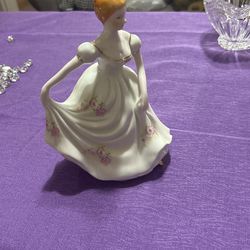 Lily Creek Landing Collector's Victorian Porcelain Dancing Lady Figurine