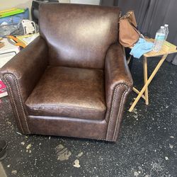 Dark Brown Chair 