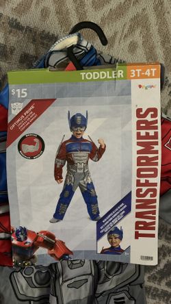 Transformer Kids Costume