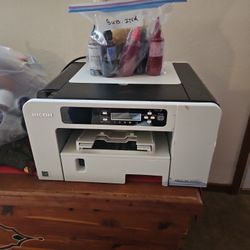 Ricoh Sg3011dnw  Sublimation Printer  And Ink