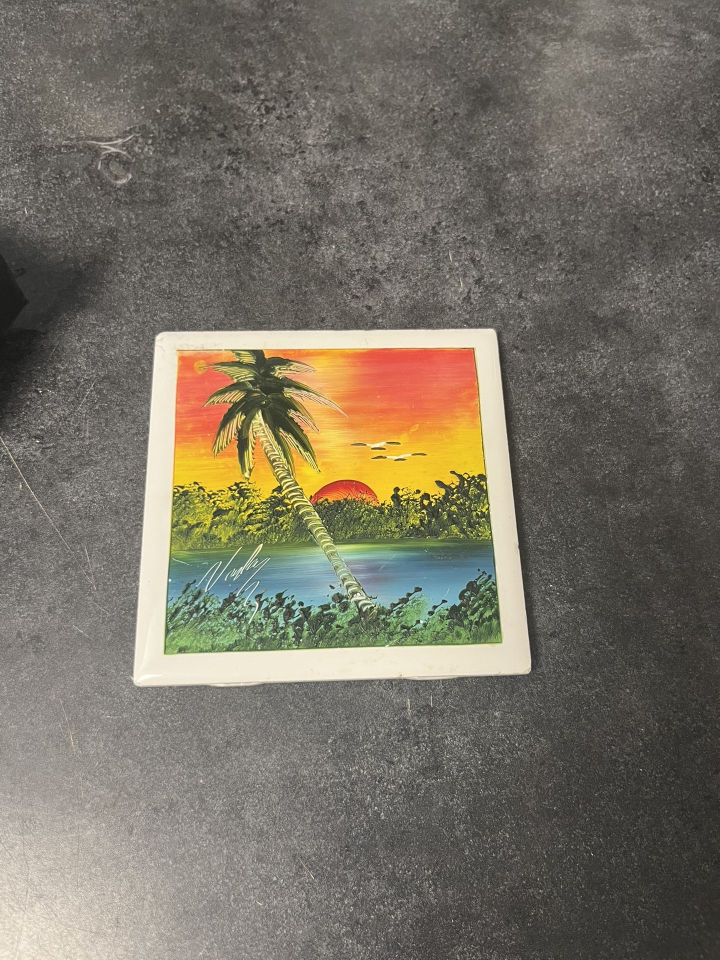 Handmade Painted Tile