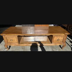 Brandt Vintage solid real wood rectangular coffee table L55”*D21”*H16”(address in description)