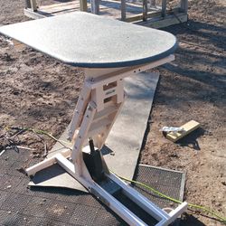 Pet Grooming Station with Adjustable Height