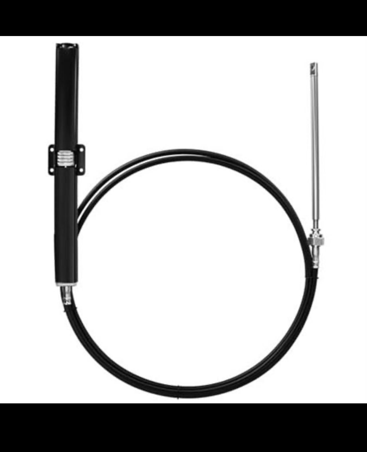 Atesilor 17ft Boat Rack Steering Cable Compatible with Seastar SH5210P SH5230P(NFB) SH91610P SH91630P(NFB) Helms, Fit for SS14117 SS15117 Back Mount R