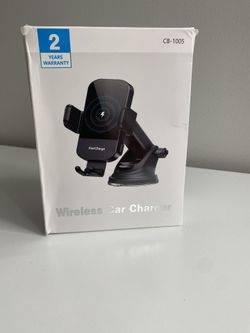 Wireless Car Charger - Fast Charging, Adjustable Angles