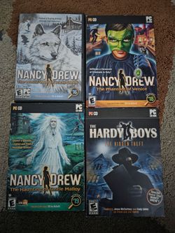Nacy Drew and Hardy boys PC Games CD
