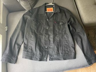 Levi’s Black Denim trucker jacket