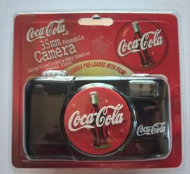 Coca-Cola Promo 35mm Reusable Camera  1999